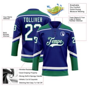 Custom Royal White Kelly Green Hockey Lace Neck Jersey New Hockey Jersey Personali Sport Team Jersey Shirt 3 triykb.jpg