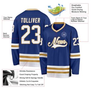 Custom Royal White Old Gold Hockey Jersey New Hockey Jersey Personali Sport Team Jersey Shirt 3 opefi0.jpg