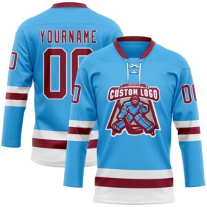 Custom Sky Blue Maroon White Hockey Lace Neck Jersey New Hockey Jersey Personali Sport Team Jersey Shirt 2 rdxdso.jpg