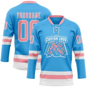 Custom Sky Blue Medium Pink White Hockey Lace Neck Jersey New Hockey Jersey Personali Sport Team Jersey Shirt 2 veqyr6.jpg