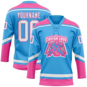 Custom Sky Blue White Pink Hockey Lace Neck Jersey New Hockey Jersey Personali Sport Team Jersey Shirt 2 zz20e0.jpg