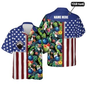 Custom USA Texas Flag Hawaiian Shirts, Custom…