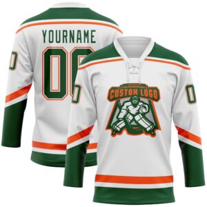Custom White Green Orange Hockey Lace Neck Jersey New Hockey Jersey Personali Sport Team Jersey Shirt 2 uyixjg.jpg