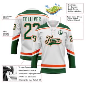 Custom White Green Orange Hockey Lace Neck Jersey New Hockey Jersey Personali Sport Team Jersey Shirt 3 bs7uyf.jpg