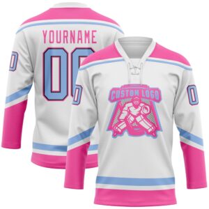 Custom White Light Blue Black Pink Hockey Lace Neck Jersey New Hockey Jersey Personali Sport Team Jersey Shirt 2 vvszdm.jpg