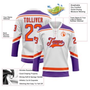 Custom White Orange Purple Hockey Lace Neck Jersey New Hockey Jersey Personali Sport Team Jersey Shirt 3 svkouj.jpg