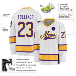 Custom White Purple Gold Hockey Jersey New Hockey Jersey Personali Sport Team Jersey Shirt 2 g3yt5y.jpg