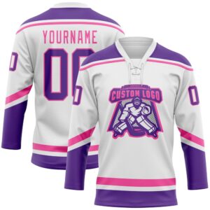 Custom White Purple Pink Hockey Lace Neck Jersey New Hockey Jersey Personali Sport Team Jersey Shirt 2 ykyix1.jpg