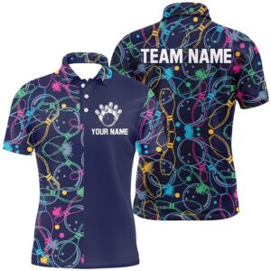 Customized Men Bowling Polo Shirts, Bowling Team…