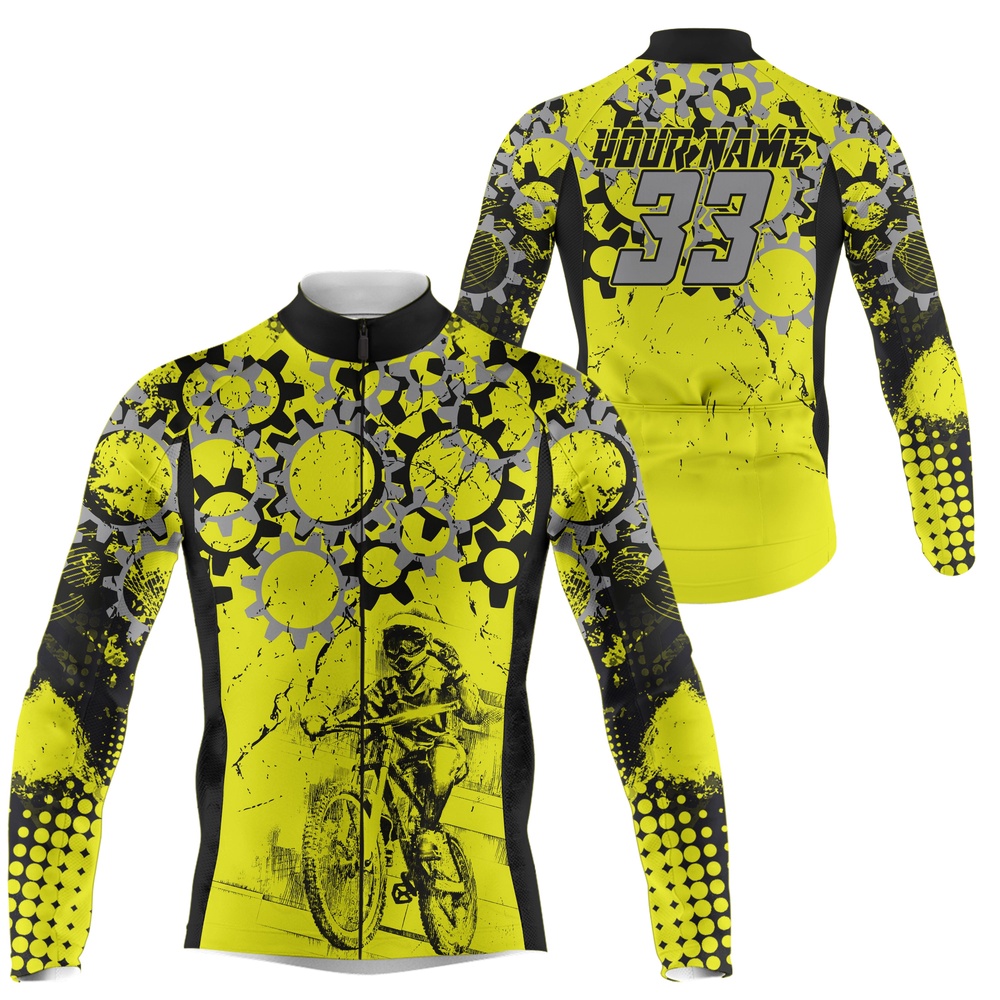 Customized Men Cycling Jersey Racing Gear Mountain Biking Extreme Enduro Road Racewear, Custom Mono Cycling Jersey