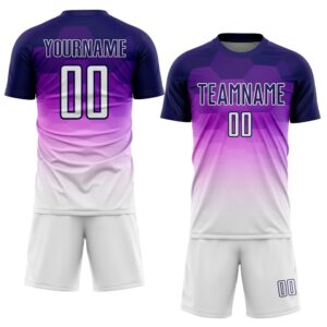 Dark Purple White Gradient Hexagons Pattern Sublimation Soccer Uniform Jersey Custom Team Soccer Jersey Shirt 2 qmkapp.jpg