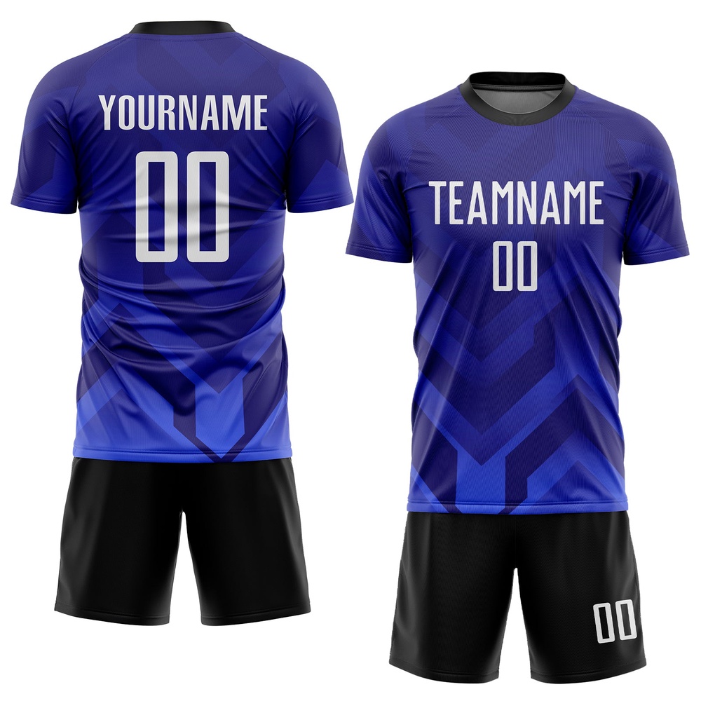 Dark Purple White Royal Navy Sublimation Soccer Uniform Jersey, Custom Team Soccer Jersey Shirt Dark Purple White Royal Navy Sublimation Soccer Uniform Jersey, Custom Team Soccer Jersey Shirt