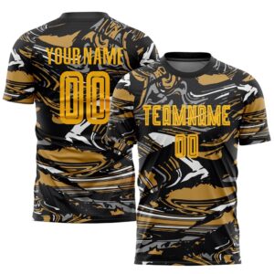 Figure Gold Old Gold Sublimation Soccer Uniform…