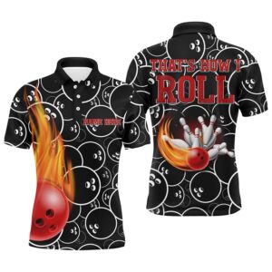 Flame Men Polo Bowling Shirt, That’S How…