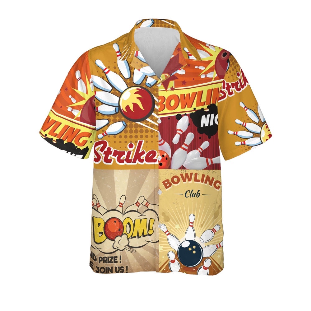 Funny Bowling Hawaiian Shirts, Button Down Bowling Shirts, Bowling Shirts, Custom Team Bowling Hawaiian Shirt Funny Bowling Hawaiian Shirts, Button Down Bowling Shirts, Bowling Shirts, Custom Team Bowling Hawaiian Shirt