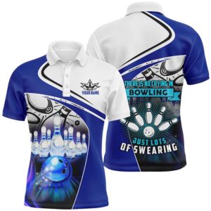 Funny Bowling Polo Shirts For Men Custom…