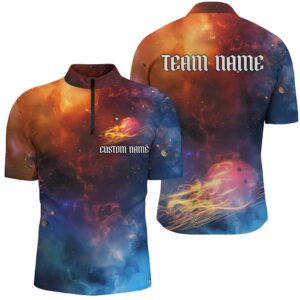 Galaxy Bowling Shirts For Men And Women,…