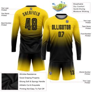 Gold Black Sublimation Long Sleeve Fade Fashion Soccer Uniform Jersey Custom Team Soccer Jersey Shirt 3 h1ekc3.jpg