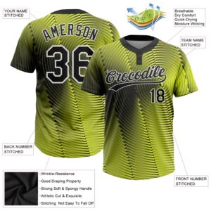 Gold Black White 3D Pattern Two Button Unisex Softball Jersey Custom Team Softball Jersey 3 v06euc.jpg