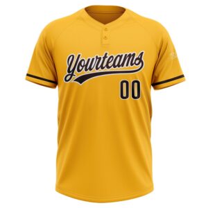 Gold Brown White Two Button Unisex Softball Jersey Custom Team Softball Jersey 2 dsyoa3.jpg