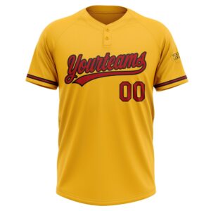 Gold Red Black Two Button Unisex Softball Jersey Custom Team Softball Jersey 2 reeyv9.jpg