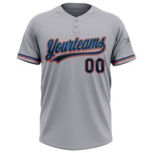 Gray Black Electric Blue Orange Two Button Unisex Softball Jersey Custom Team Softball Jersey 2 fvj6km.jpg