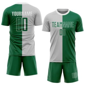 Gray Kelly Green White Sublimation Split Fashion Soccer Uniform Jersey Custom Team Soccer Jersey Shirt 2 va6cim.jpg