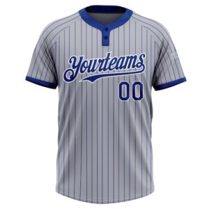 Gray Royal Pinstripe White Two Button Unisex Softball Jersey Custom Team Softball Jersey 2 zwhozw.jpg