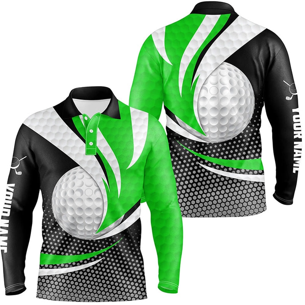 Green Black Men’s Golf Polo Shirts Custom Golf Balls Golf Outfit For Men, Top Golf Gifts, Golf Polo Shirt, Golf Shirts Green Black Men’s Golf Polo Shirts Custom Golf Balls Golf Outfit For Men, Top Golf Gifts, Golf Polo Shirt, Golf Shirts