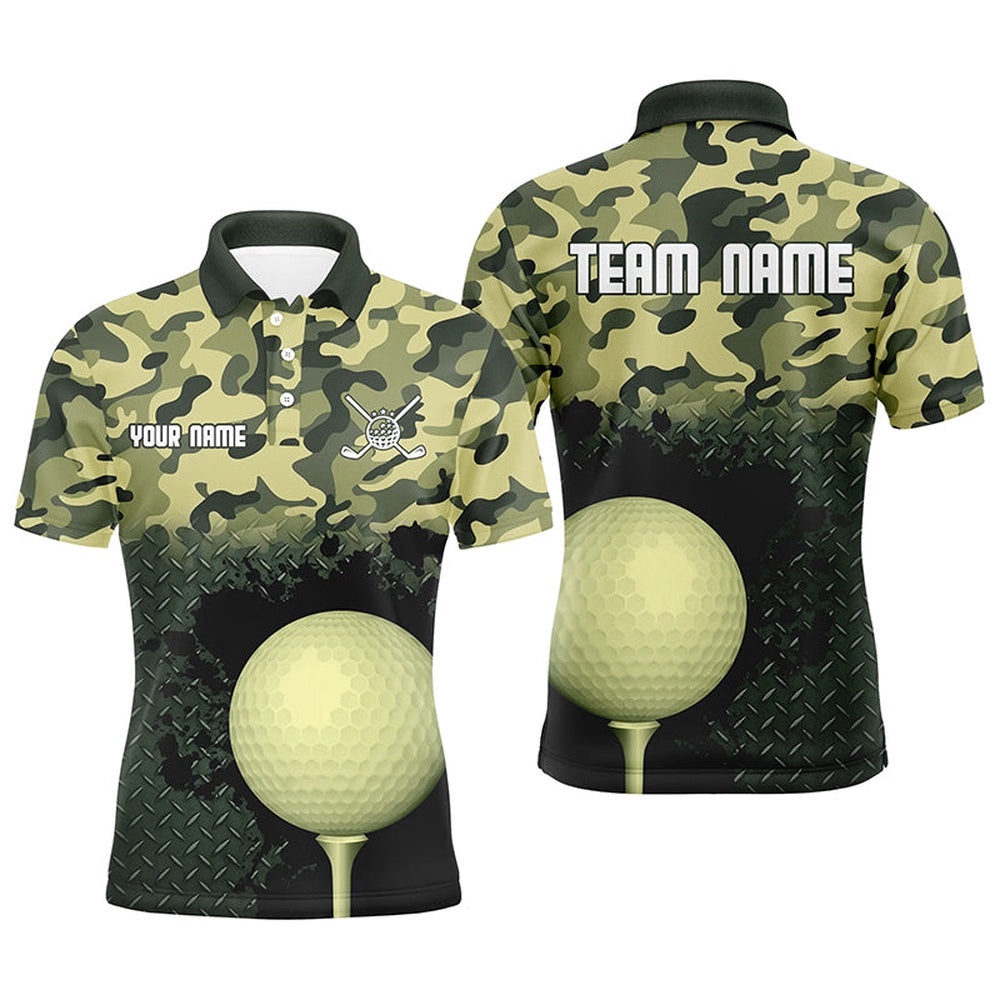 Green Camo Men’s Golf Polo Shirts Customized Camouflage Golf Shirts For Men, Golfer Gifts, Golf Polo Shirt, Golf Shirts Green Camo Men’s Golf Polo Shirts Customized Camouflage Golf Shirts For Men, Golfer Gifts, Golf Polo Shirt, Golf Shirts
