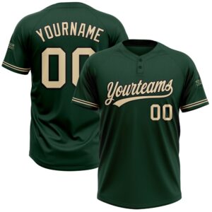 Green City Cream Black Two Button Unisex…