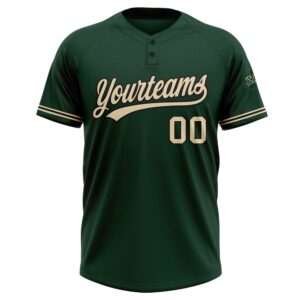 Green City Cream Black Two Button Unisex Softball Jersey Custom Team Softball Jersey 2 mbstns.jpg