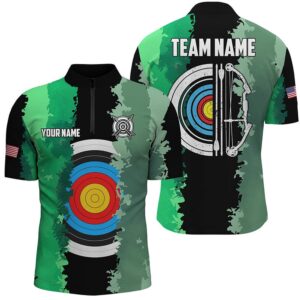 Green Jerseys Archery Target Men Jersey Shirts…