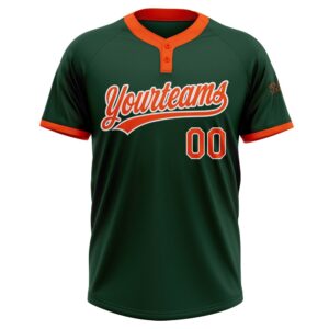 Green Orange White Two Button Unisex Softball Jersey Custom Team Softball Jersey 2 w2f9y8.jpg