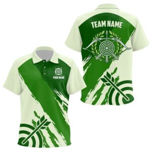 Green Polo Archery Polo Shirts Custom Archery…