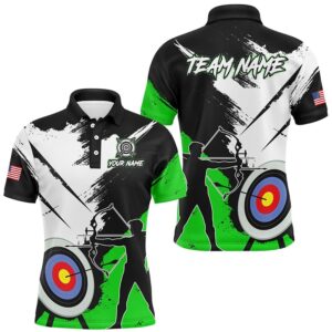 Grunge Archery Polo And Zip Shirts For…