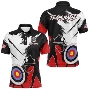 Grunge Archery Polo And Zip Shirts For…