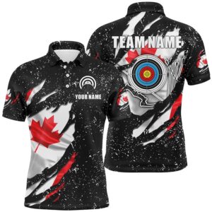 Grunge Canada Flag Target Archery Sets Men…