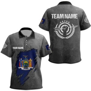 Grunge New York Archery Polo Shirts, Custom…