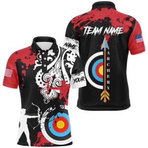 Grunge Tribal Archery Shirts For Men Custom…