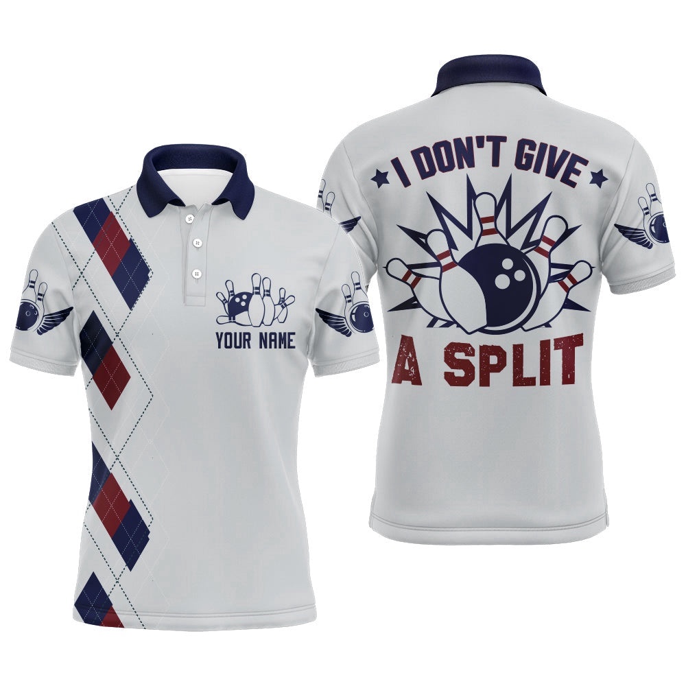 I Don’T Give A Split Bowling Polo Shirt Men Custom American Bowling Polo Shirt, Personalized Bowling Team Shirt I Don’T Give A Split Bowling Polo Shirt Men Custom American Bowling Polo Shirt, Personalized Bowling Team Shirt