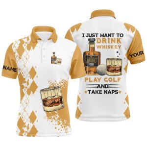 I Just Want To Drink Whiskey Golf…