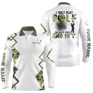 I Only Play Golf On Days That End In Y Green Camo Men s Golf Polo Shirts Golf Shirts For Men Golf Polo Shirt Golf Shirts 2 rksznx.jpg