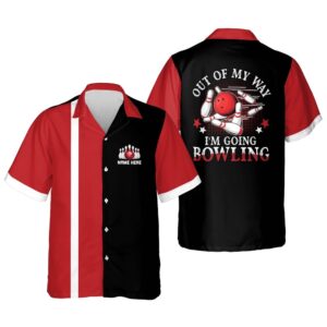 I’m Going Custom Bowling Shirt, Custom Team…