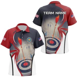 Jersey Archery Target Polo Shirts Custom Performance…
