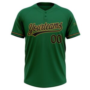 Kelly Green Black Old Gold Two Button Unisex Softball Jersey Custom Team Softball Jersey 2 lfmw5b.jpg