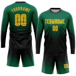 Kelly Green Gold Black Sublimation Long Sleeve Fade Fashion Soccer Uniform Jersey Custom Team Soccer Jersey Shirt 2 vc2skk.jpg