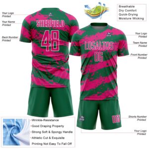 Kelly Green Hot Pink White Splash Sublimation Soccer Uniform Jersey Custom Team Soccer Jersey Shirt 3 xb1wki.jpg