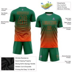 Kelly Green Orange Pinstripe Fade Fashion Sublimation Soccer Uniform Jersey Custom Team Soccer Jersey Shirt 3 fbywy4.jpg