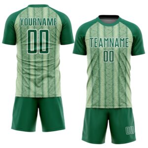 Kelly Green Pea Green White Ethnic Stripes Sublimation Soccer Uniform Jersey Custom Team Soccer Jersey Shirt 2 tt5abz.jpg